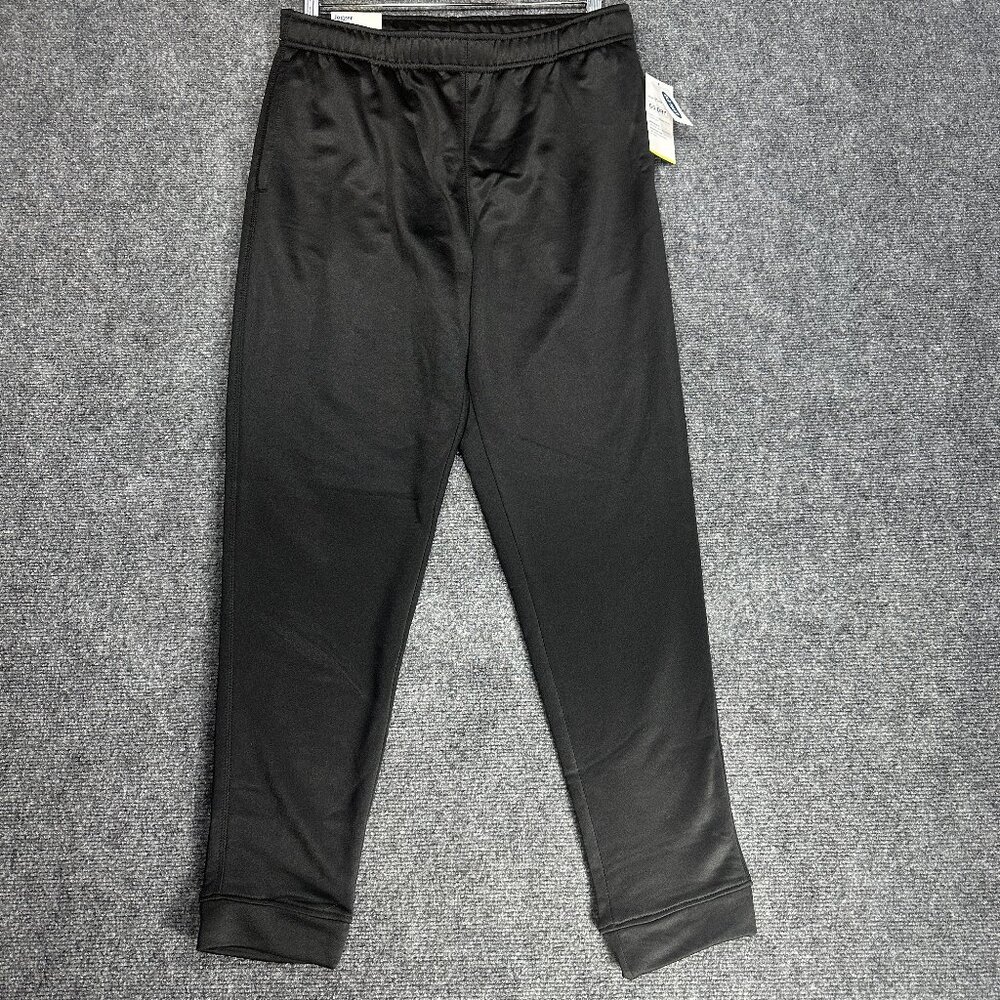 Old Navy Joggers Womens Medium Black Joggers Elastic Waist Tie Cord Pockets NEW